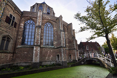Delft 2019 – View of the Nieuwe Kerk from the Vrouwenregt