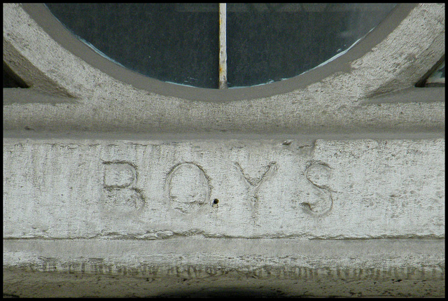 old boys sign