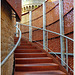 Escalier contemporain dans vieux château! HFF