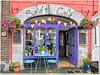 "Salvi's Café" in the center of Kinsale...