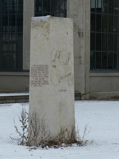 Carl Benz Denkmal - 15 Januar 2019