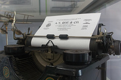 Aeronautical typewriter