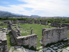 Salona, palais épiscopal : la basilica urbana du VIe s.