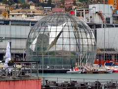HFF! La bolla di Renzo Piano nel porto antico di Genova
