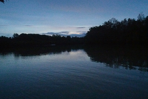 Dusk at the Abatan River