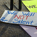 We will not be silent