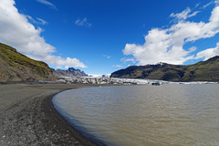 am Gletscherrandsee unter dem Skaftafelljökull (© Buelipix)