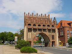 Malchin, Kalensches Tor (Stadtseite)