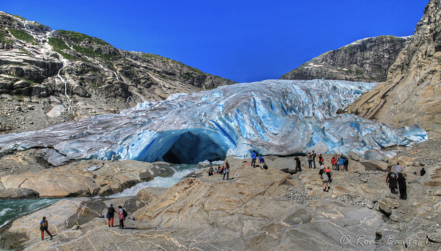 Nigardsbreen glacier.