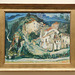 View of Cagnes by Soutine in the Metropolitan Museum of Art, January 2019