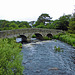 Dartmoor, Rundbogenbrücke gegenüber der Clapper Bridge
