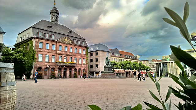 Hanau - Marktplatz - Neustädter Rathaus