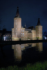 Castle Hoensbroek in Flood-lights
