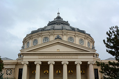 Romania, București, The Top Cupola of Romanian Athenaeum