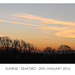 Yet another Seaford sunrise - panoramic this time - 20.1.2016