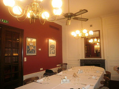 Salon privatif au 1er étage brasserie Bocuse Lyon