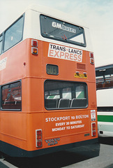 GM Buses North 7003 (H703 GVM) at RAF Mildenhall – 28 May 1994 (225-12) (1)