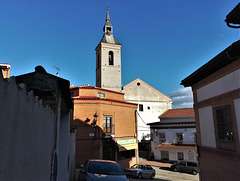 Algete's church. Iglesia Nuestra Senora de la Asuncion. Algete street scene no. 13