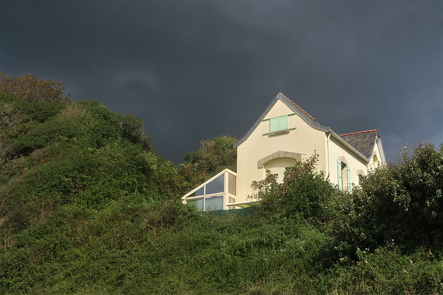 Ciel d'orage, Douarnenez (Finistère)