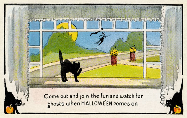 Watch for Ghosts When Halloween Comes