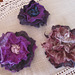 felted brooches - very thin and delicate