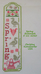 Spring Bookmark - COMPLETED -  5-21-2020