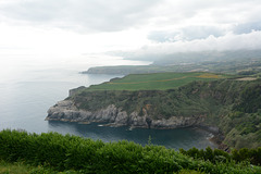 Azores, North Coast of the Island of San Miguel from the Santa Iria Overview Point