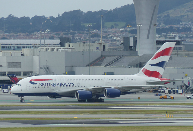 The A380 at SFO (3) - 19 April 2016