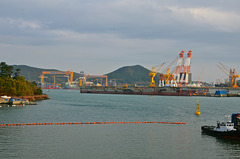 DSME from Okpo waterfront