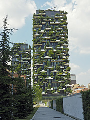 Milano, the towers of the vertical forest