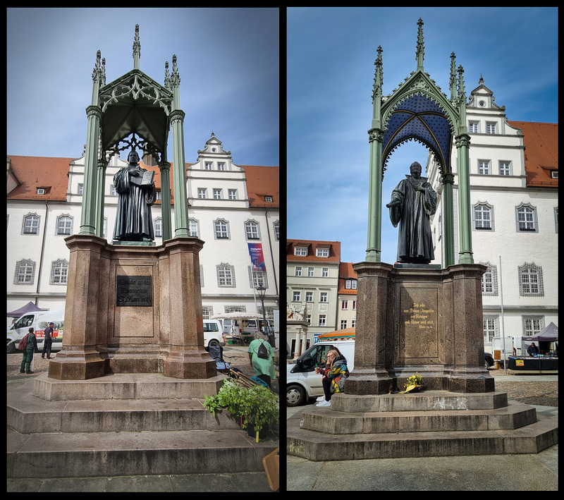 Denkmäler Martin Luthers und Philipp Melanchthons