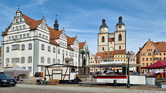 Marktplatz der Lutherstadt Wittenberg