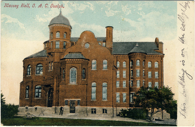 7141. Massey Hall, O. A. C. Guelph.