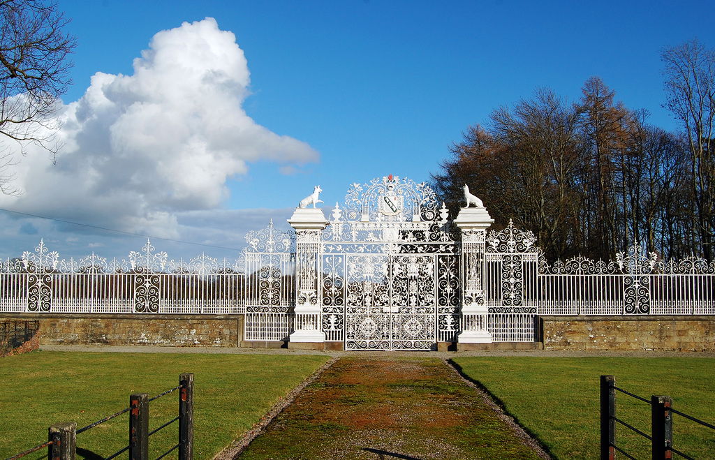 HFF everyone.  The gates of Chirk Castle