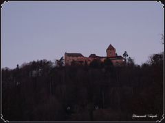 Burg Hohenklingen im Abend Licht