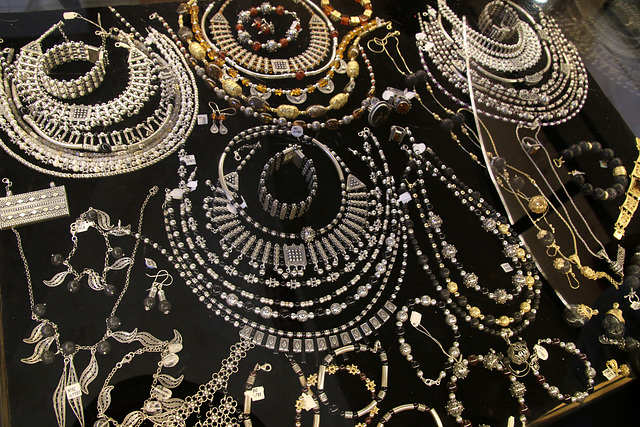 Yemenite silver jewelry