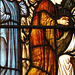 Detail of Sir Edward Burne-Jones Stained Glass, St  Martin's Church, Birmingham