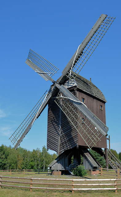 Bockwindmühle Viktoria im Mühlenmuseum