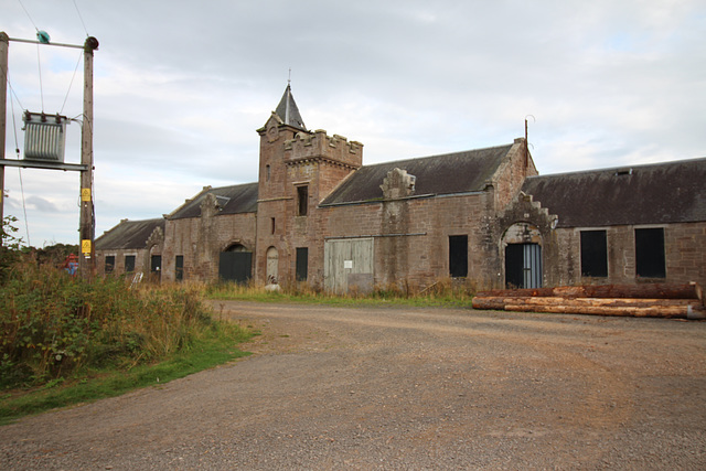 Steading associated with the demolished Aldbar Castle, Angus, Scotland