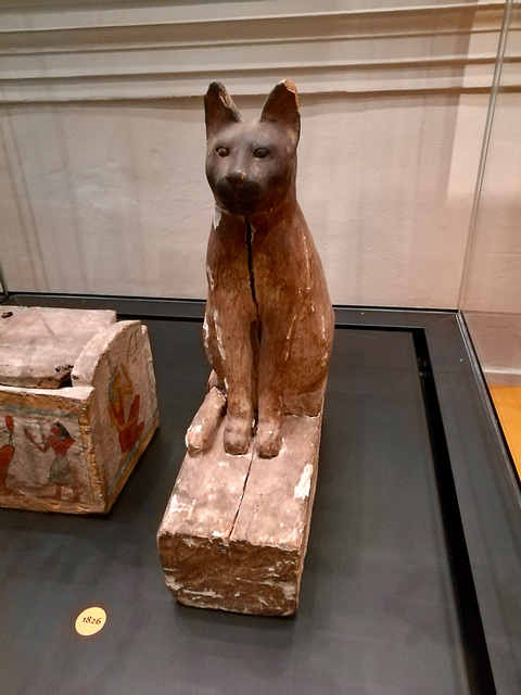 Rijksmuseum van Oudheden 2018 – Egyptian cat statue