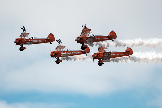 Farnborough Airshow July 2016 XPro2 Wingwalkers 5