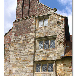 Windows & chimneys at Michelham Priory - 15.6.2016