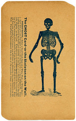 The Ghost Card, or the Skeleton on the Wall (Rotated)