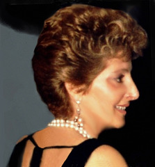 Le soir du mariage de Sylvie en 1985 à la réception