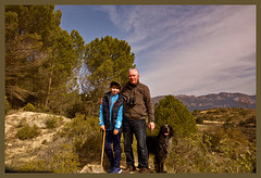Por la Rioja alavesa con mis nietos y Ra + (3PiP)