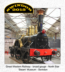 GWR North Star Steam Swindon 18 8 2015 front