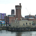 Hydraulic Tower, Wapping Dock, Liverpool - 17 March 2020
