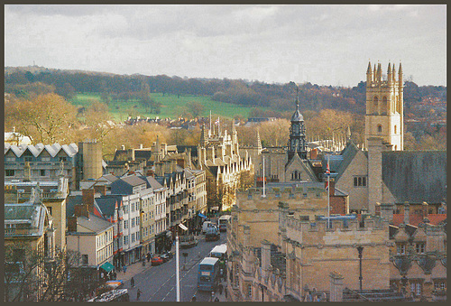 Oxford High Street from St Mary's