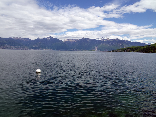 Lac Leman ( Genfersee ) bei Saint Gingolph