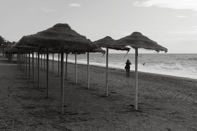 Photography on the beach at Almuñécar